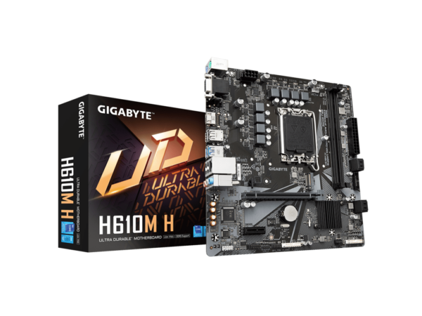Gigabyte MB H610M H G11LGA1700; 2xDDR5 up to 64GB1xM.2;4x SATA