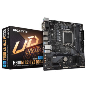Gigabyte H610M S2H DDR4;LGA1700; 2xDDR4; M.2; 2xSATA6xUSB; HDMI, DP, DVI, VGA - Slika 1