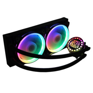 CPU cooler LC-CC-240-LiCo-ARGBLiquid CPU cooler2x 120 mm fan - Slika 1