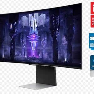 34" Samsung Odyssey OLED G83,440x1,440,0.1ms,175Hz,21:9,Mini DP,HDMI,USBx2,USBx1 65W,Smart,Speak - Slika 1