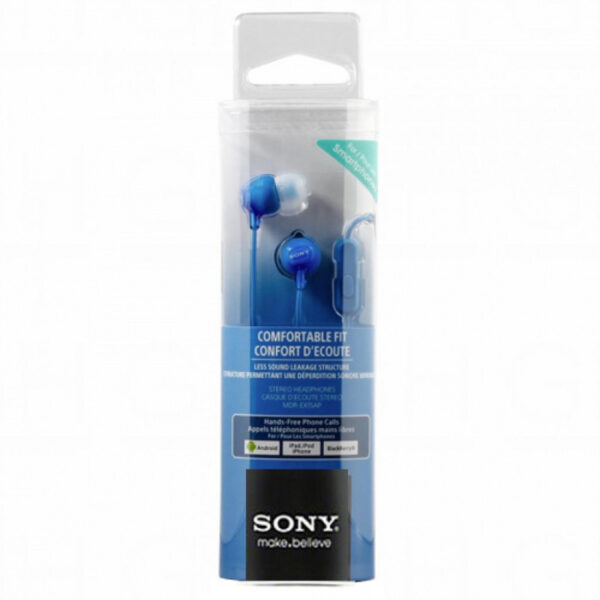 Sony slušalice EX-15 plaveIn-Ear