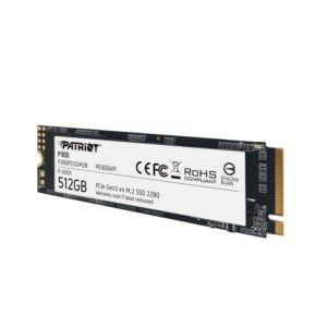 Patriot SSD 512GB M.2;P300 M.2 PCIe Gen 3 x4;up to R/W : 1700/1100MB/s - Slika 1