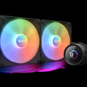NZXT Water cooling 280 RGB Kraken, liquid AIO cooler LCD Display - Slika 1