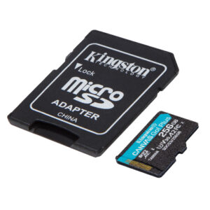 Kingston microSD 256GBCanvasGoPlusr/w:170MB/s/90MB/s,with adapter - Slika 1