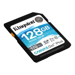 Kingston SD 128GB CanvasGoPlusSDXC;r/w:170/90MB/s - Slika 1