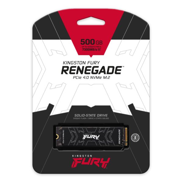 Kingston SSD 500GB NVMe M.2Fury Renegade
