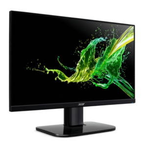 Acer 24" KA240Y FHD ZeroFr 1ms23.8"VA,250cd,100Hz,HDMI,VGA,Tilt -5 15,VESA 100x100,ComfyView,Crna - Slika 1