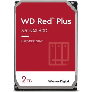 WD HDD 2TB RED Plus SATA3 64MB5400RPM - Slika 1