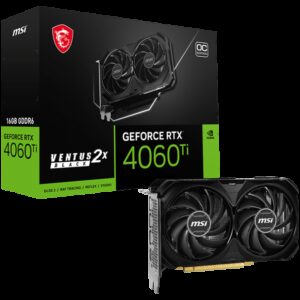 MSI RTX 4060 TI VENTUS 2X BLACK 16G OC