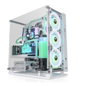 Thermaltake Core P3 Pro Snow Mid tower, SPCC, Tempered glass, White - Slika 1