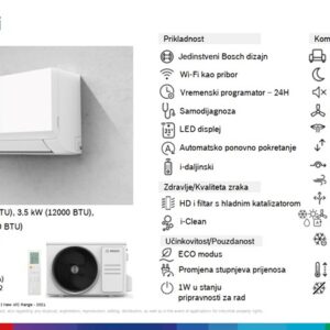 Klima BOSCH Climate CL3000i W35E - Slika 2