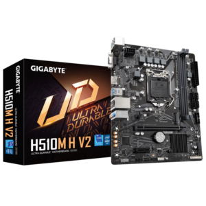 Gigabyte MB [H510M H V2] LGA1200; 2xDDR4, M.2, 4xSATA6xUSB; VGA, HDMI; mATX - Slika 1