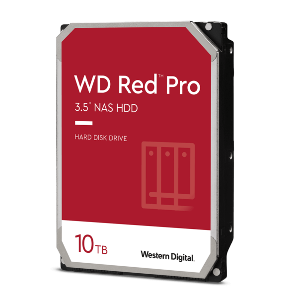 Western Digital HDD 10TBSATA3 256MB 7200RPMRed Pro NAS