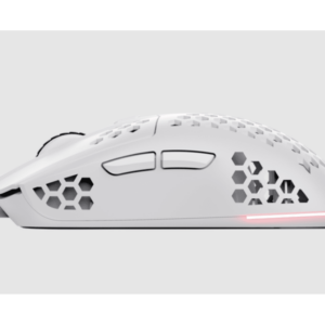 Trust GXT928 Helox RGB gamingmiš, ultra lagan, 6400 dpi,bijeli - Slika 1