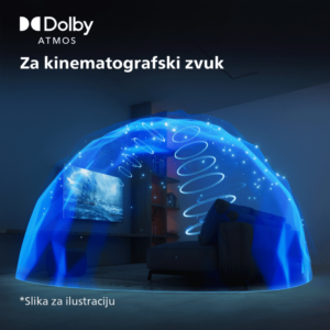 Philips 43''PUS7009 4K Titanzvuk 20W; HDMI 2.1;panel 60HZ; Pixel Precise Ultra HD - Slika 4