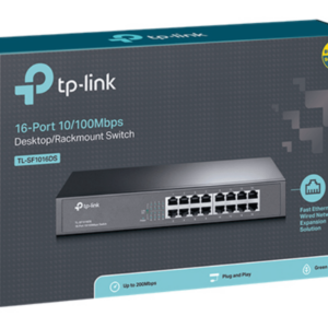 TP-Link TL-SF1016DS SwitchDesktop/Rackmount, 16x10/100 - Slika 1