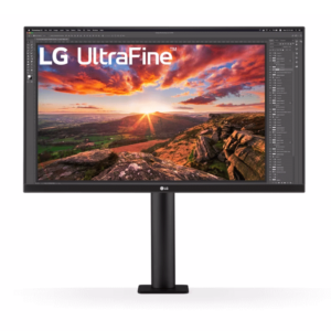 LG Ergo monitor 27UN880P-B27",Ergo,4K,IPS,5ms,HDR400,350cd,2xHDMI,DP,Type-c 60W,2xUSB,Height,Piv - Slika 1