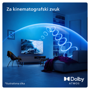Philips 55''PUS7009 4K Titanzvuk 20W; HDMI 2.1;panel 60HZ; Pixel Precise Ultra HD - Slika 4