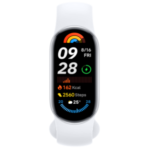 Xiaomi Smart Band 9, srebrena 1.62" displej, 60Hz, 3-axis accelerometer - Slika 1