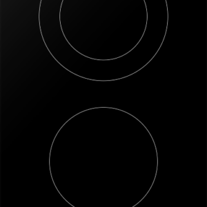 TESLA Ugradbena ploča HV3200SBStaklokeramička ploča; Soft touch; 2 zone; 1 dupla; 2,9 kW; 30 cm - Slika 1