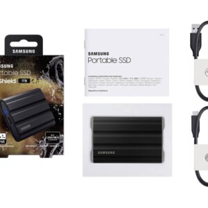 Samsung ext. SSD T7 Shield 1TBUSB 3.2 Gen 2 Black - Slika 1