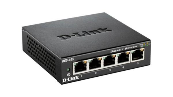 Switch DLINK 5-Port Gigabit Unmanaged Metalni