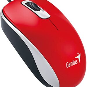 Genius miš DX-110 USB crveni - Slika 1