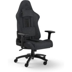Corsair TC100 Gaming ChairRelaxed, Fabric Black/Grey120kg - Slika 1