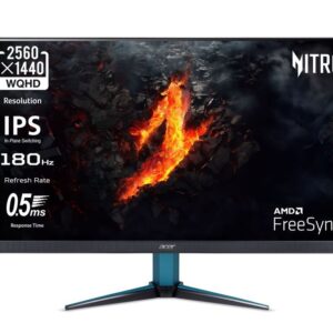 Acer 27" Nitro VG271U M3 180HzIPS,0,5ms,WQHD,250cd,HDMIx2,DPSPK,Tilt -5-20,VESA 100x100,ComfyView,cr - Slika 1