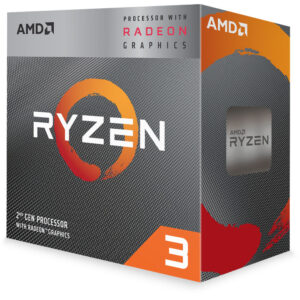 AMD Ryzen 3 3200G AM4 BOX4 CPU cores,4 threads,3.6GHz,4MB L3,65W,Radeon Vega 8 - Slika 1