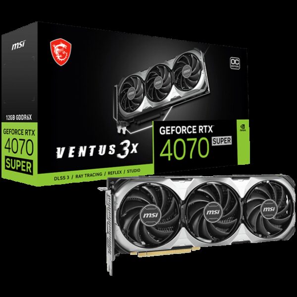 MSI RTX 4070 SUPER 12G VENTUS 3X OC