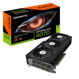 Gigabyte VGA RTX 4070 OC WFWindforce, 12GB 192bit, GDDR63xDP, 1xHDMI; - Slika 1