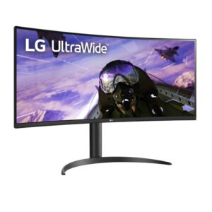 LG 34'' 21:9 QHD monitor 100Hz34",VA,1ms,300cd,HDMIx2,DP,Zvučnici,HA,Nagib,Crna boja - Slika 1