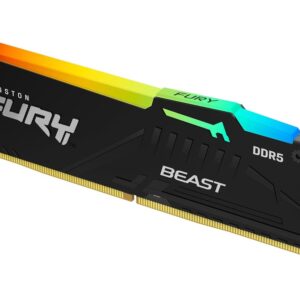 Kingston 16GB 6000MHz DDR5 RGBFury Beast (1x16GB), CL30,EXPO, XMP, 288-pin 16Gbit - Slika 1