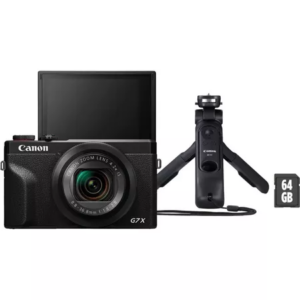 Canon G7X III Vlogger Kit digitalni fotoaparat + stalak + SD (64 GB) - Slika 1