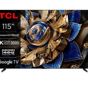 TCL 115"X955 Premium QD MiniLeHDR 5000nits; QLED PRO;ONKYO 6.2.2 Hi-Fi System; Google TV