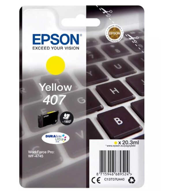 Tinta Epson WF-4745 L Yellow Tinta Epson WF-4745 L Yellow