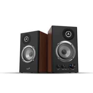 Genius zvučnici SP-HF1200B active, 2.0, 36w, wood, 40 Hz - 20000 Hz, 3.5mm, RCA - Slika 1