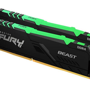 Kingston 16GB 3200MHz DDR4 RGBFURY Beast (2x8GB) RGB, CL16 - Slika 1