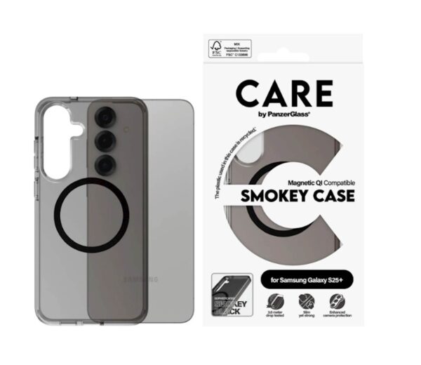 Zaštitni okvir Care S25 Plus Smokey Black Zaštitni okvir Care S25 Plus Smokey Black