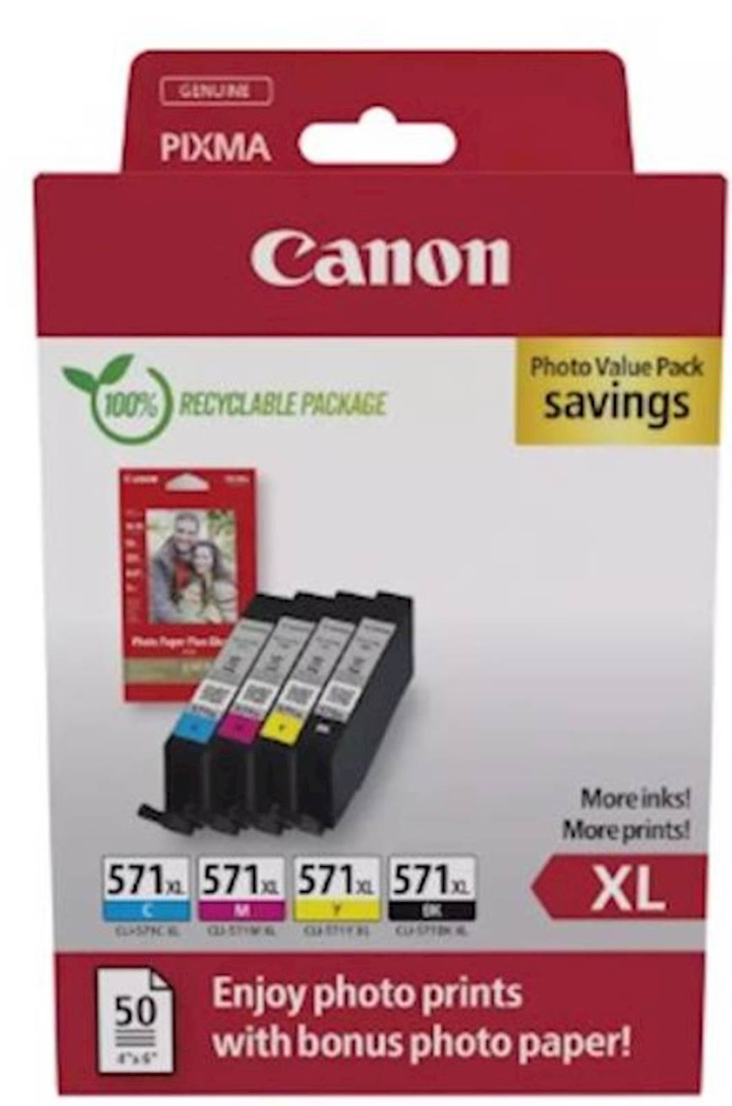 KOMPLET CANON CLI-571 M