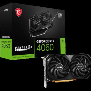 MSI RTX 4060 VENTUS 2X BLACK 8G OC