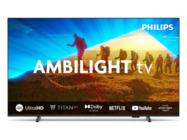 Philips 50"PUS8009 4K Titan OSAmbilight s 3 strane; HDMI 2.1Pixel Precise Ultra HD; Dolby Atmos 50PUS8009/12