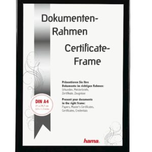 Okvir za slike HAMA Madrid plast. crni 21x29