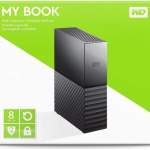 WD HDD 8TB MyBook externalUSB 3.0,Black - Slika 1