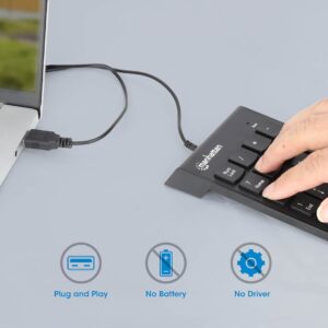 Tastatura numerička MANHATTN žična