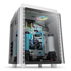 Thermaltake Level 20 HT Snow full-tower, tempered glass, 2x standard 140mm fans - Slika 1