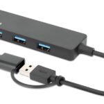 DOCKING MANHATTAN 3-Port USB 3.0 Type-C/A Combo Hu