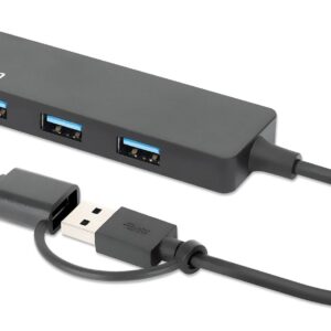 DOCKING MANHATTAN 3-Port USB 3.0 Type-C/A Combo Hu