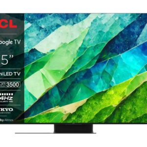 TCL 75''C855 4K 144HZ QD-MiniLED TV s Google TV-omGame Master Pro 3.0